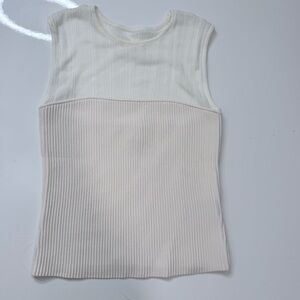 BR Tank Top, Women's Size Xs Ivory Color , Sleeveless A020126